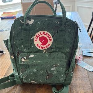 Kånken Green Backpack mini